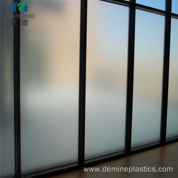 Single matte texture frosted Polycarbonate Sheet